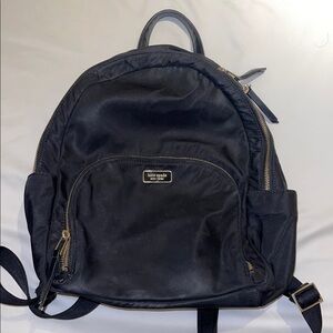 Kate Spade Black Backpack